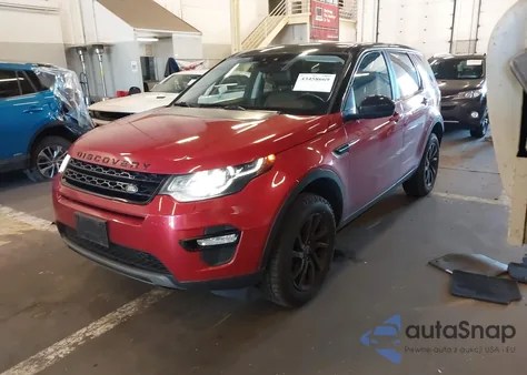 2017 Land Rover Discovery Sport Hse from USA, damaged, VIN SALCR2BGXHH651795